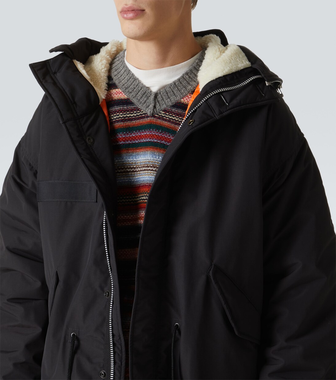 x C.P. Company 3L Goggles parka | Junya Watanabe