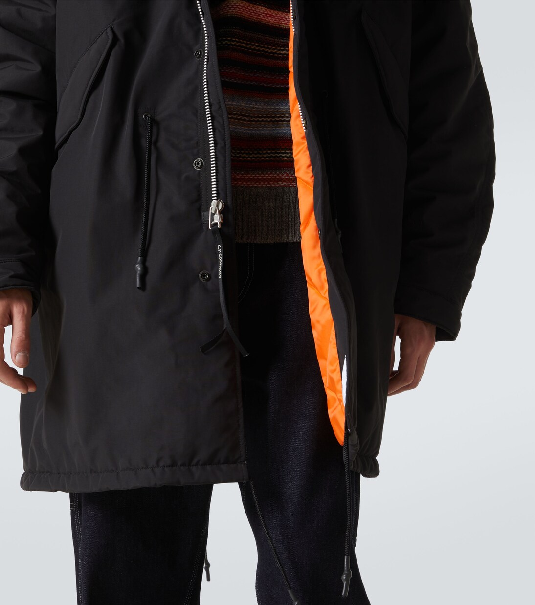 x C.P. Company 3L Goggles parka | Junya Watanabe