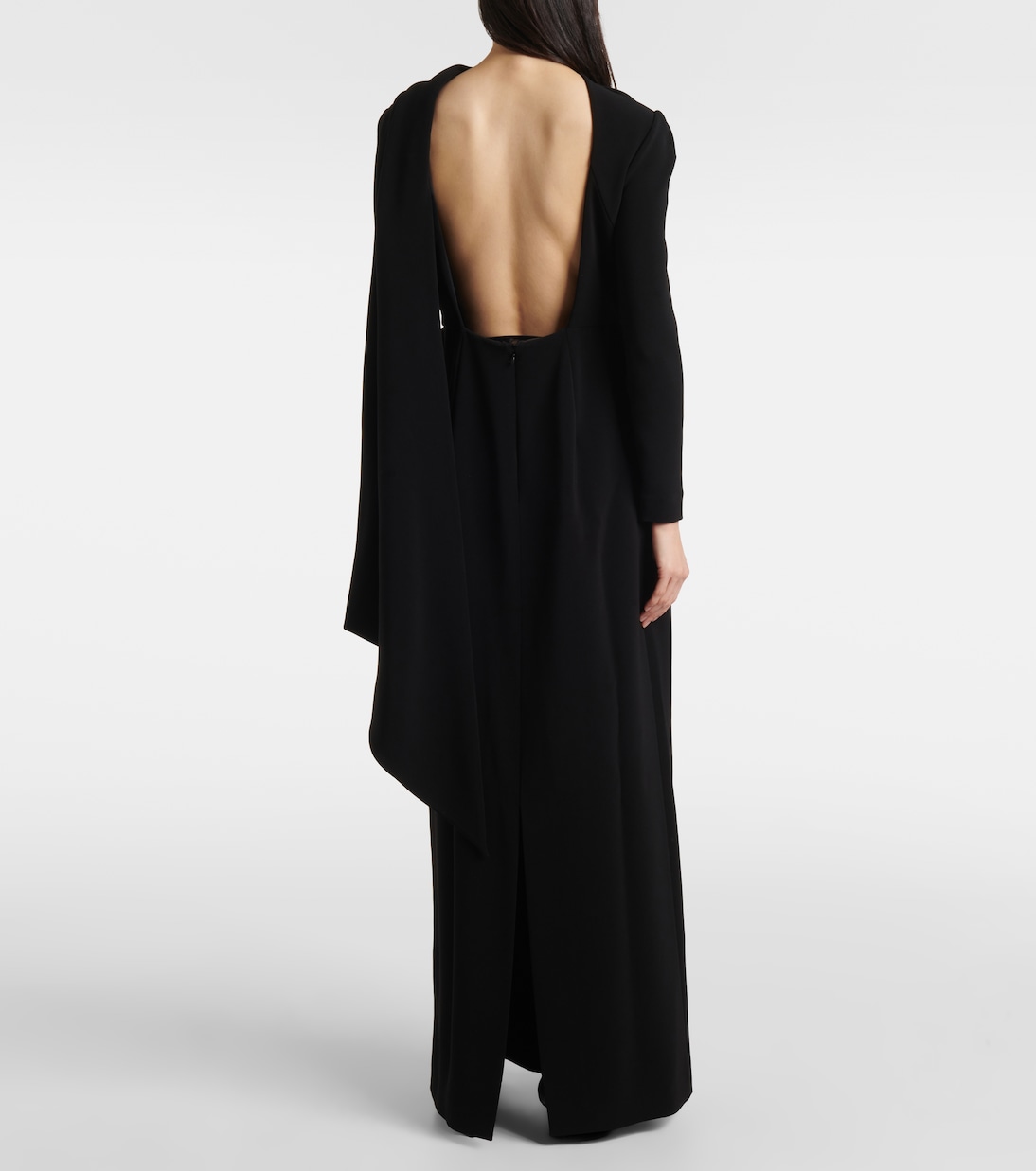 Abito lungo in crêpe  | Balenciaga