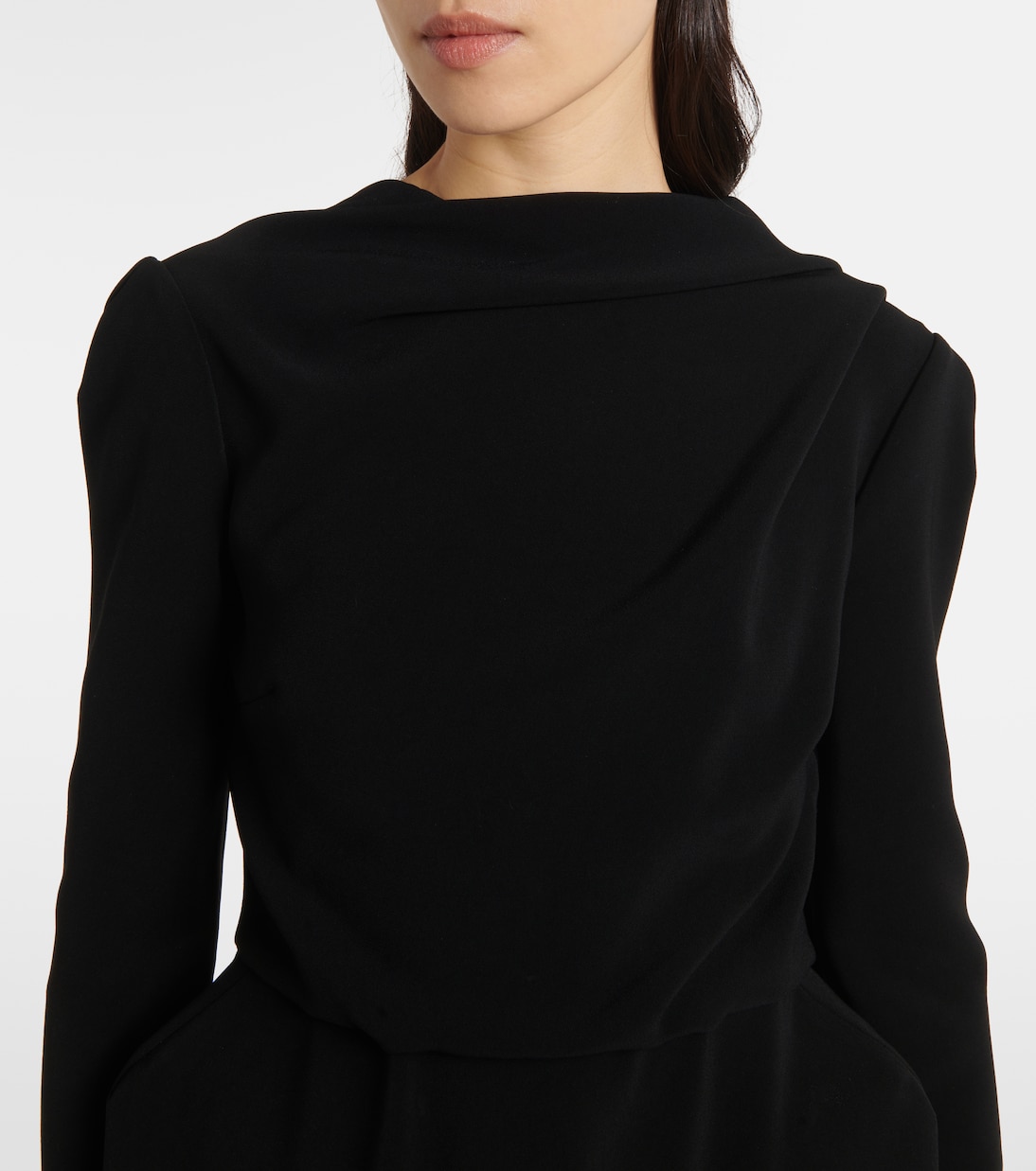 Abito lungo in crêpe  | Balenciaga