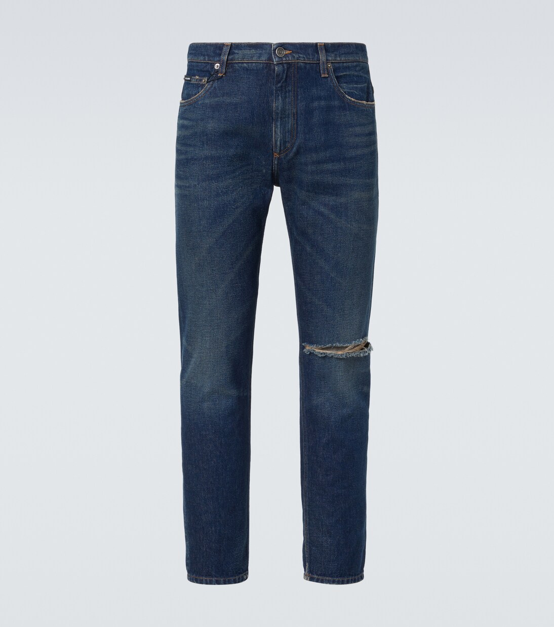 Distressed Slim Jeans | Dolce&Gabbana