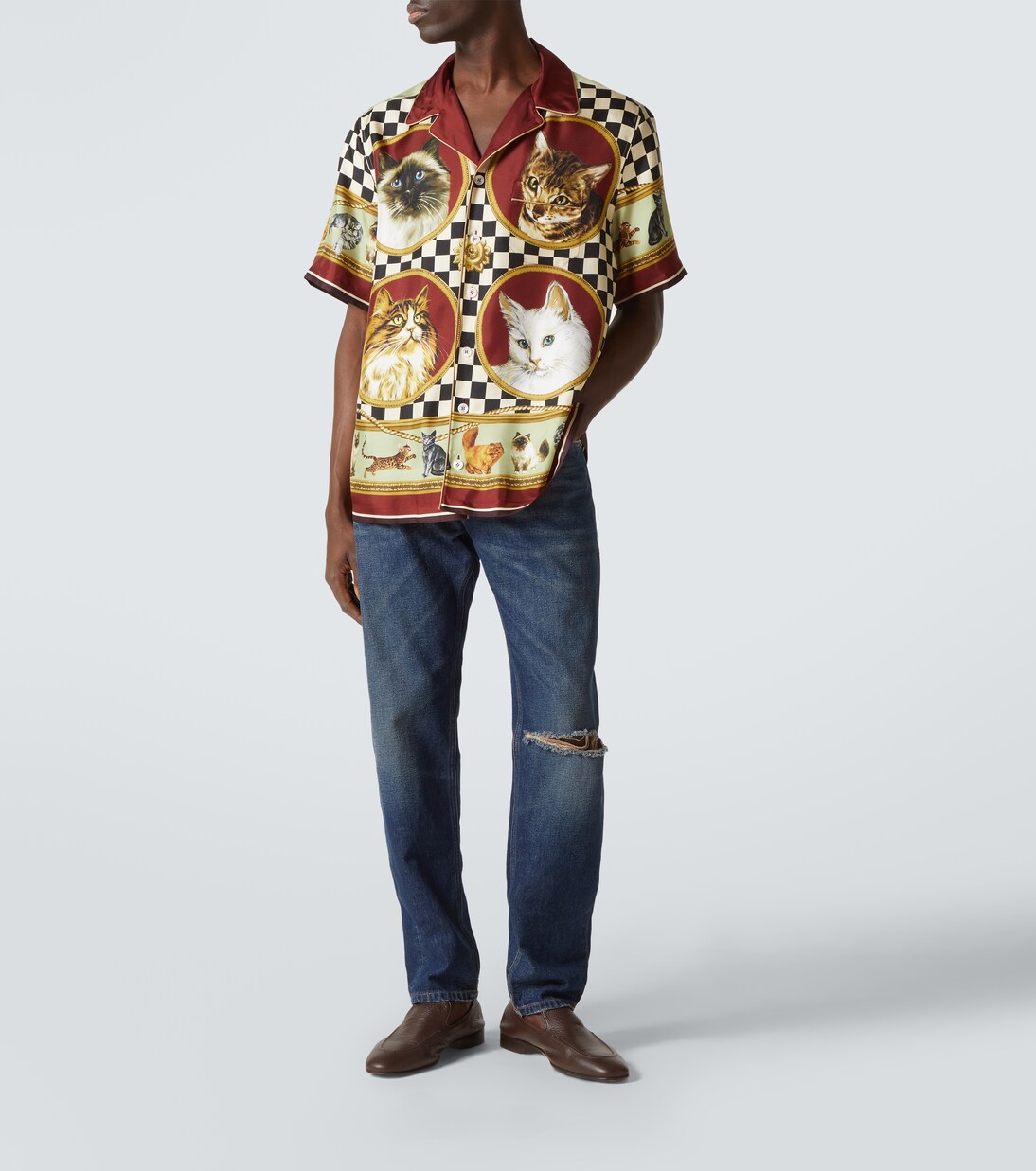 Distressed Slim Jeans | Dolce&Gabbana