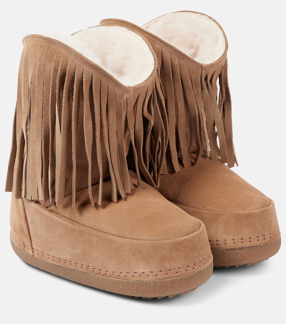 Cowboy Fringes leather snow boots | Inuikii
