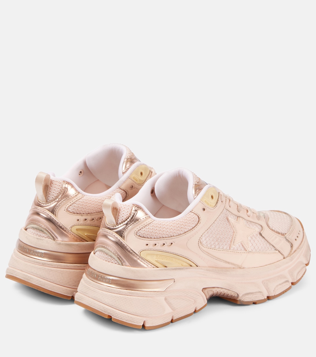 Sneakers Lightstar aus Mesh und Leder | Golden Goose