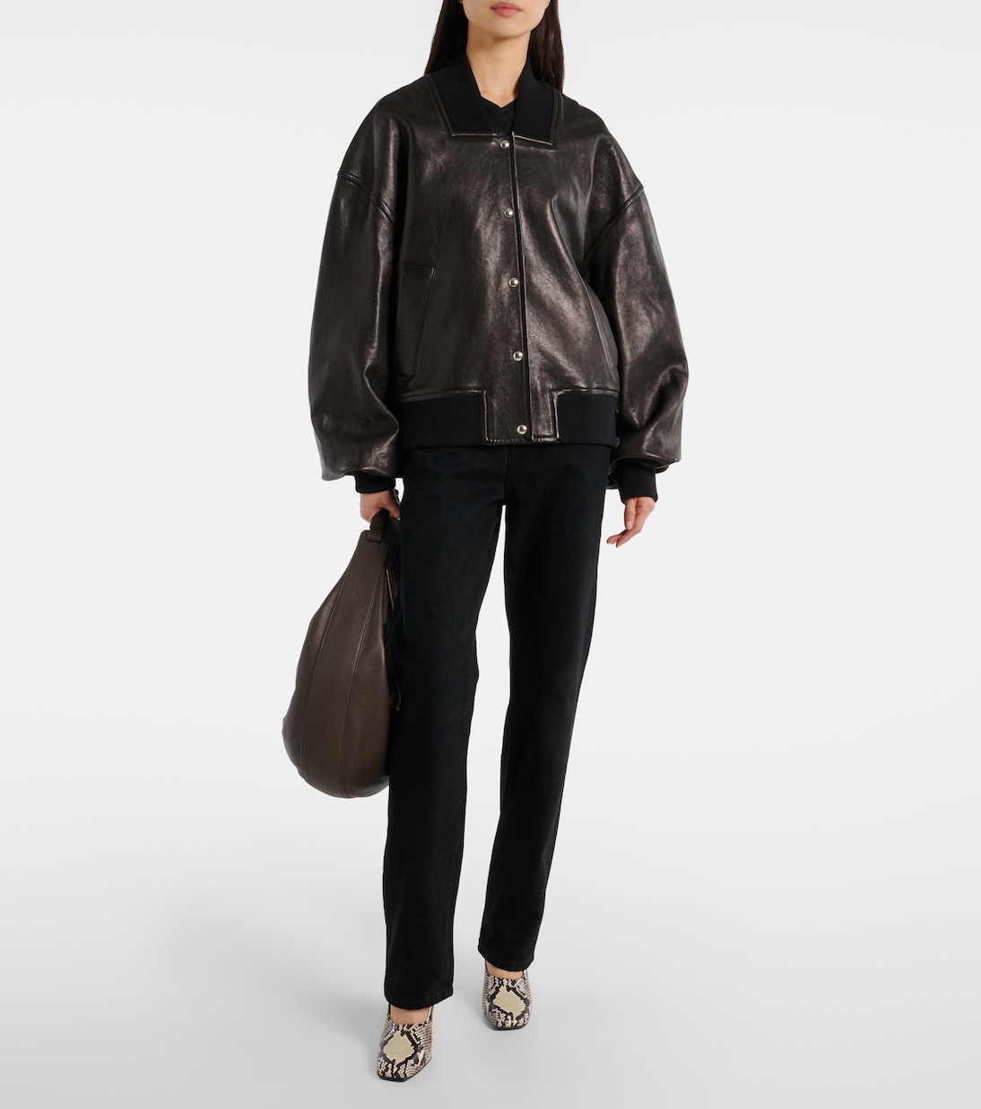 High-Rise Tapered Jeans Corben | Khaite