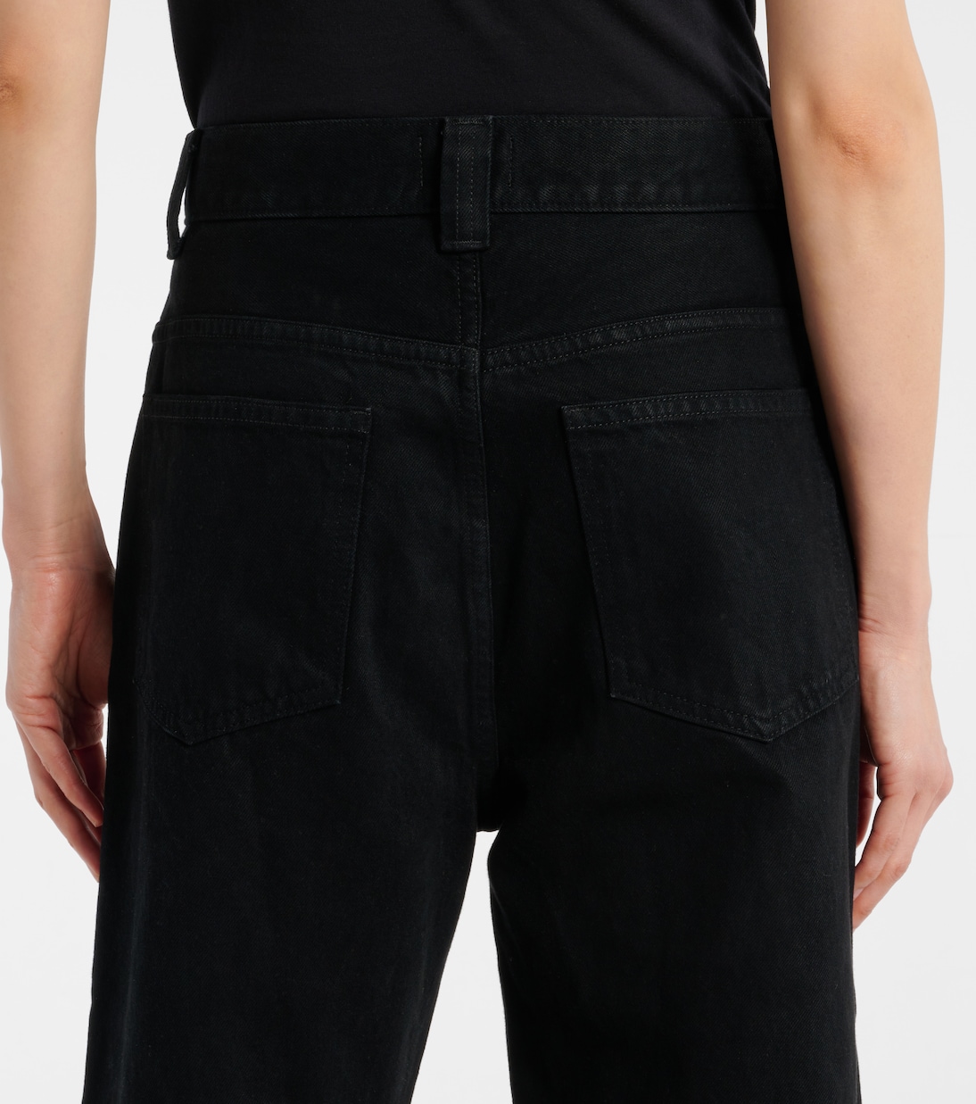 High-Rise Tapered Jeans Corben | Khaite