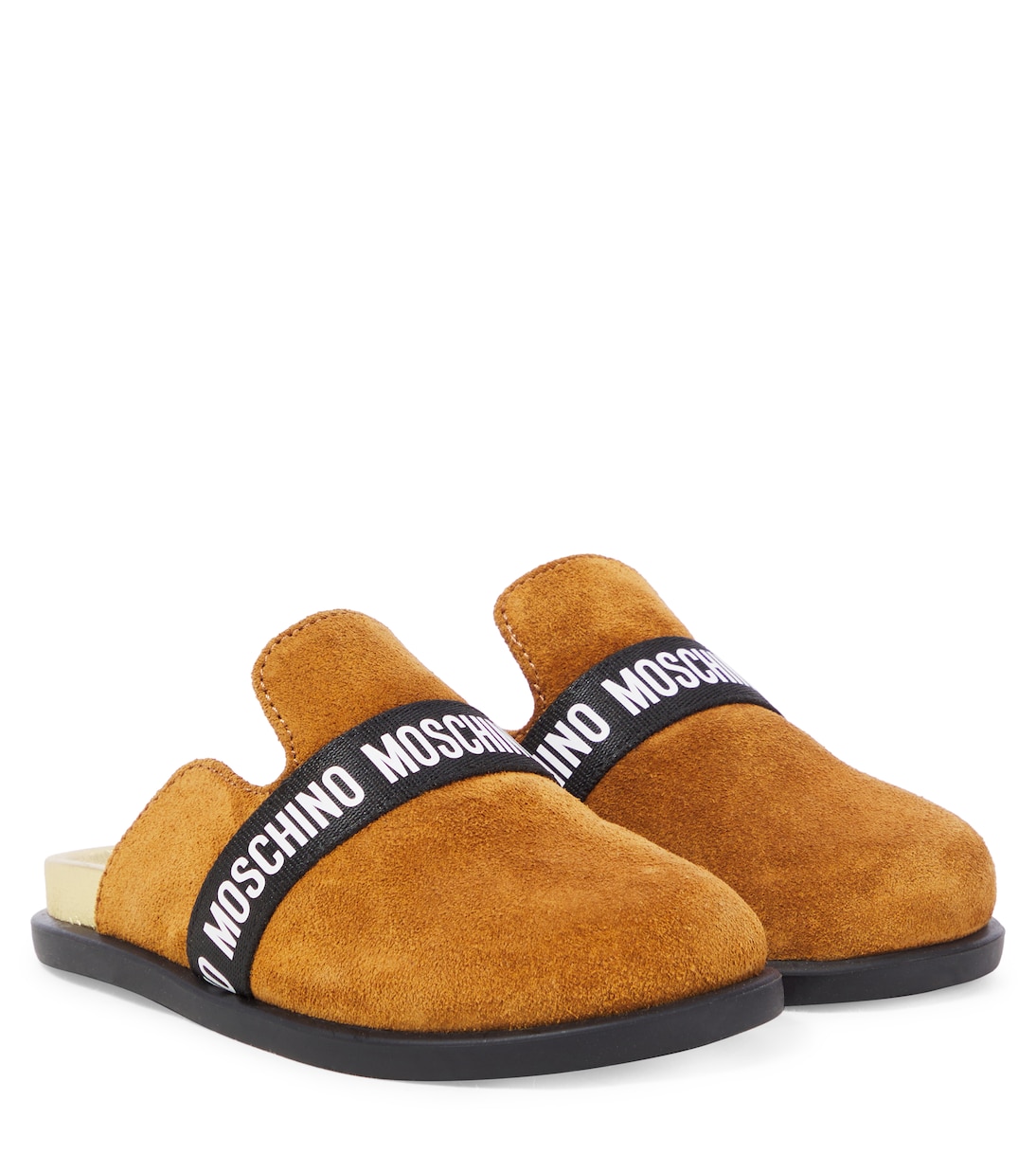 Leather clogs | Moschino Kids