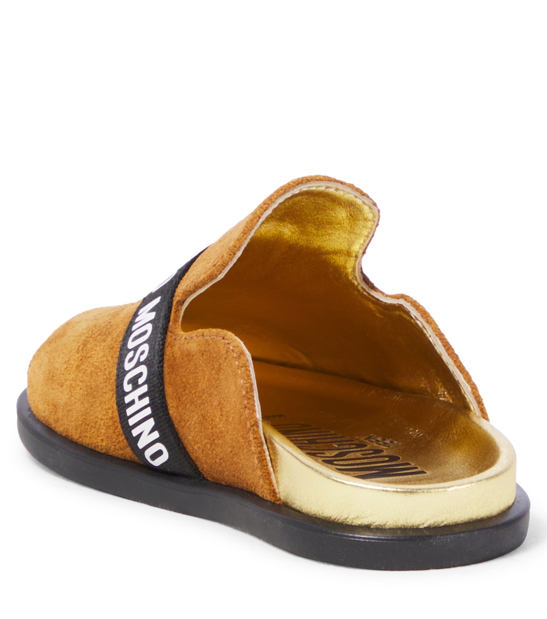 Leather clogs | Moschino Kids