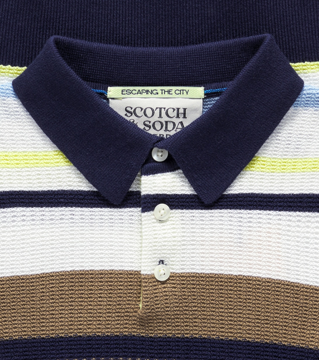 Polo rayé en coton  | Scotch & Soda Kids