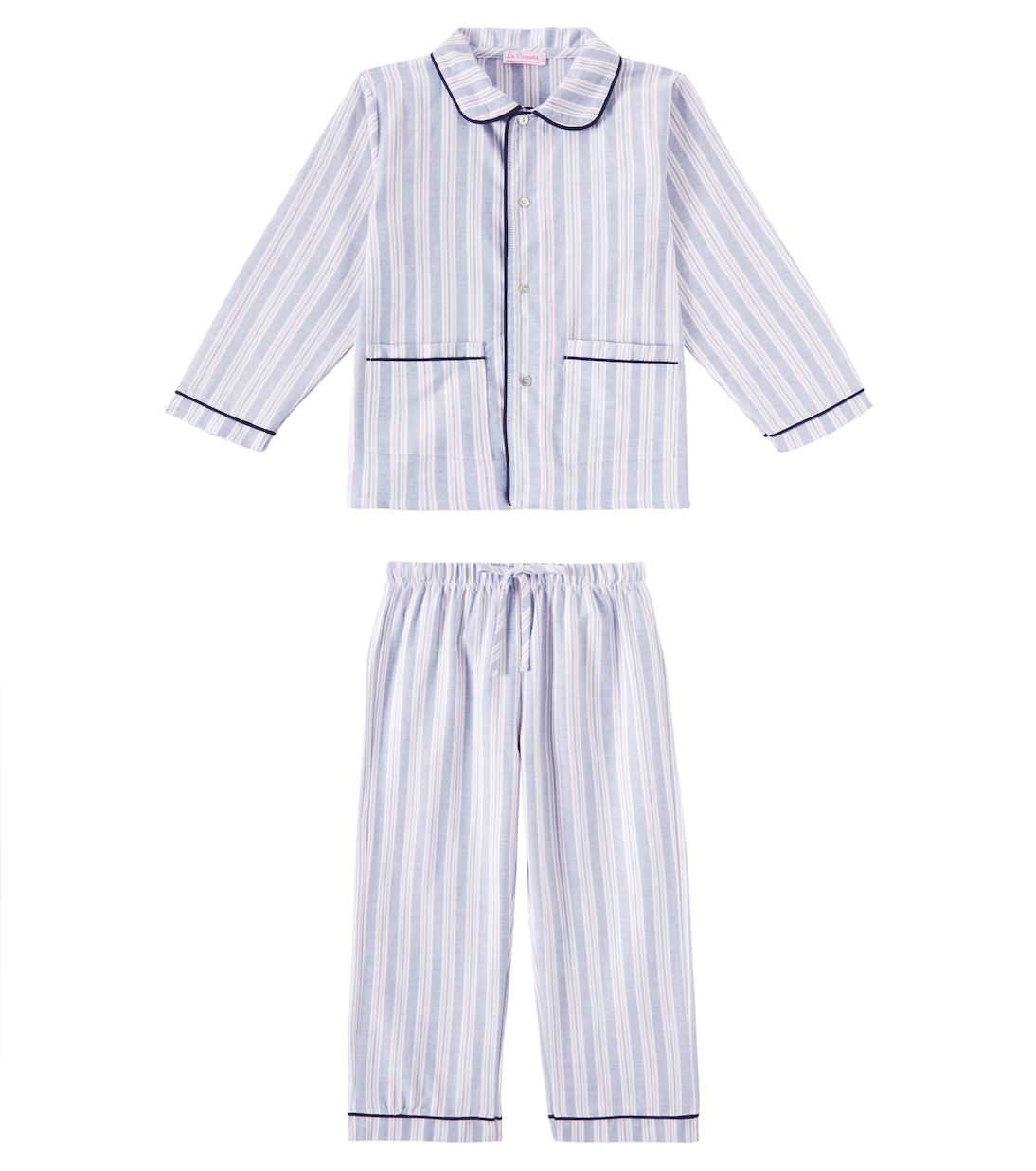 Romera striped cotton pajamas | La Coqueta