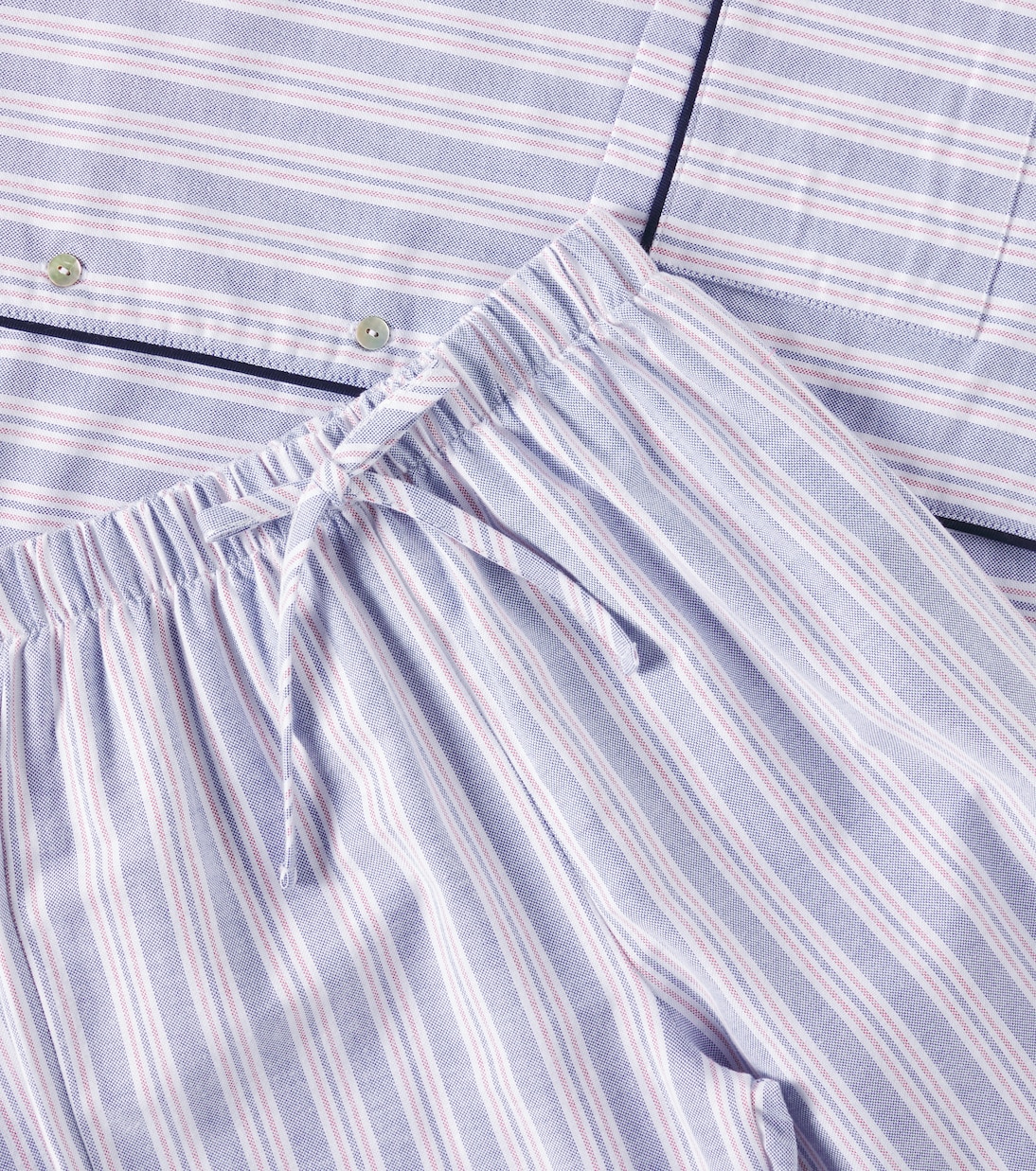 Romera striped cotton pajamas | La Coqueta