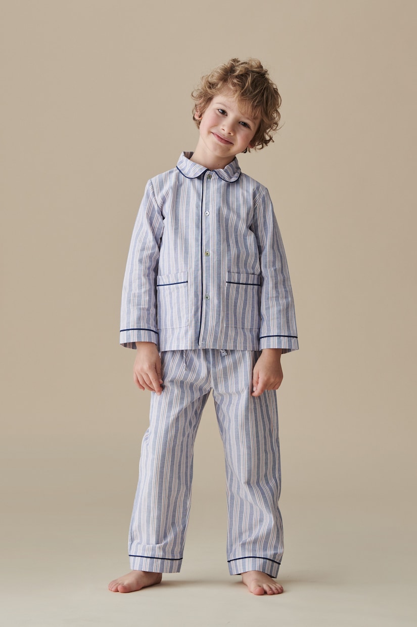 Romera striped cotton pajamas | La Coqueta