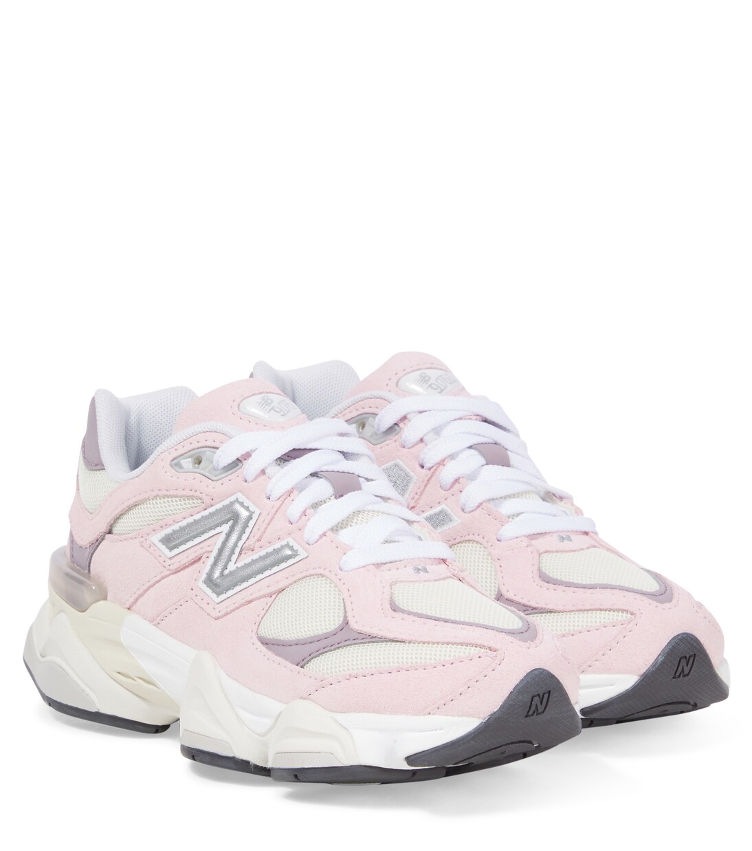 9060 Junior leather-trimmed sneakers | New Balance Kids