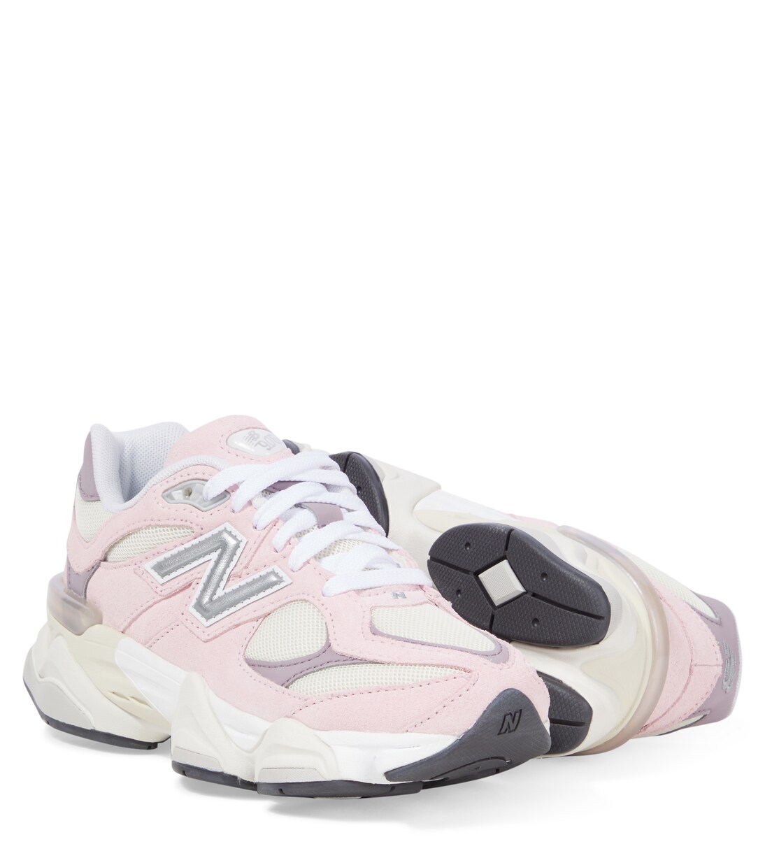 9060 Junior leather-trimmed sneakers | New Balance Kids