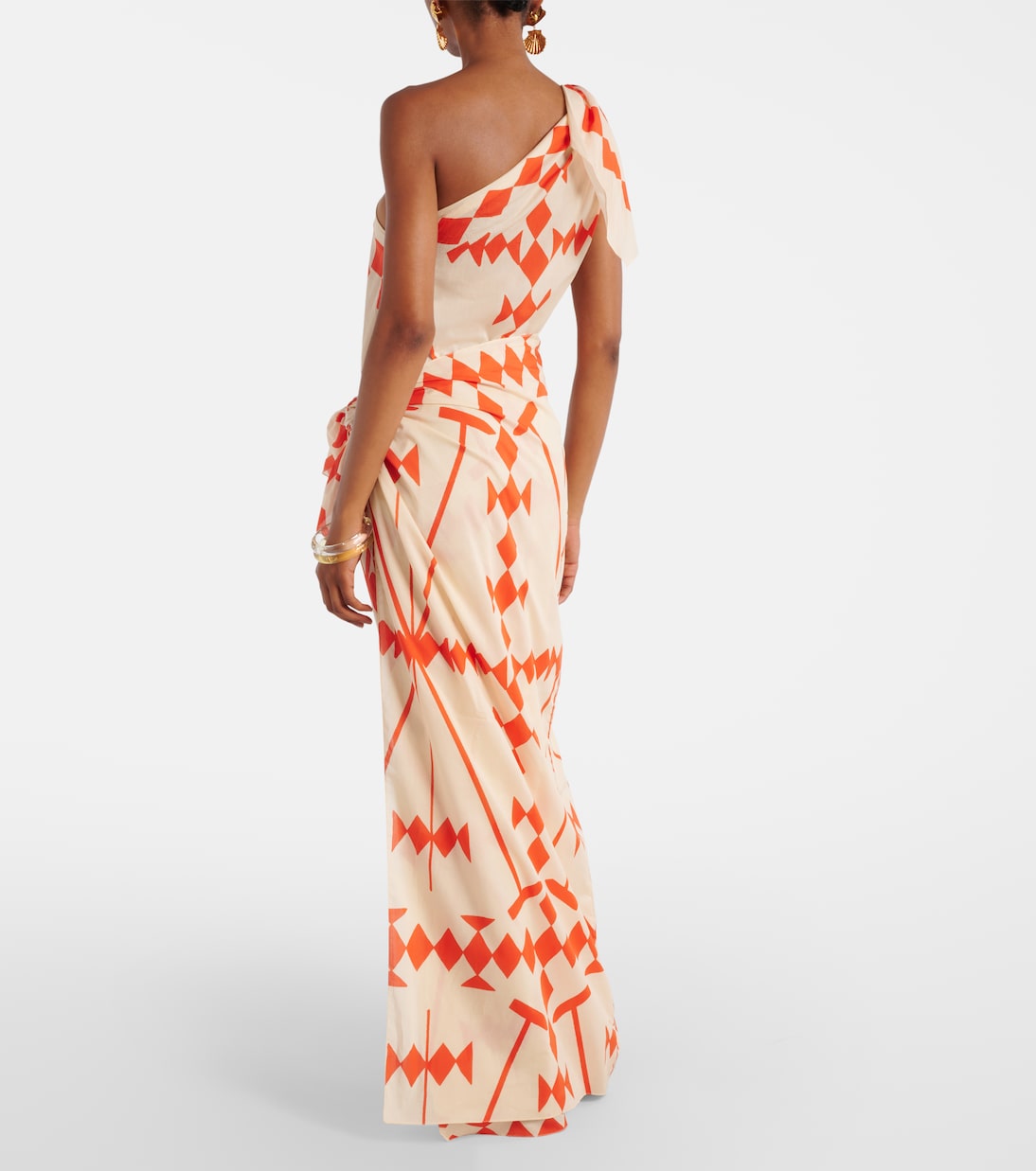 Maxikleid aus Baumwollpopeline | Johanna Ortiz