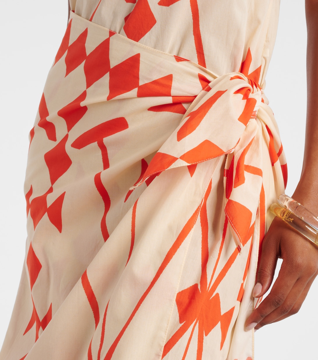 Maxikleid aus Baumwollpopeline | Johanna Ortiz