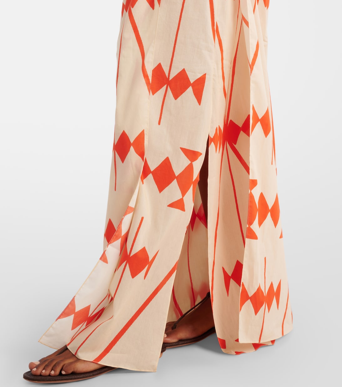 Maxikleid aus Baumwollpopeline | Johanna Ortiz