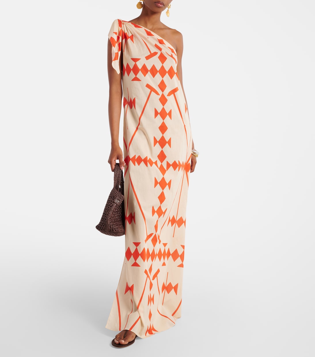 Maxikleid aus Baumwollpopeline | Johanna Ortiz