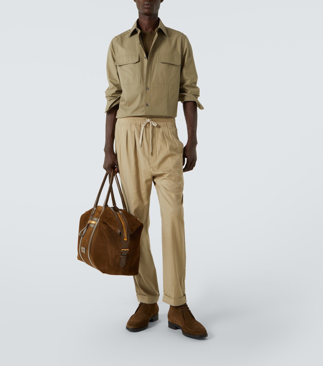 Cotton twill shirt | Tom Ford