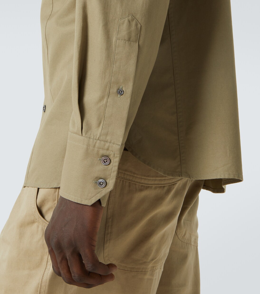 Cotton twill shirt | Tom Ford