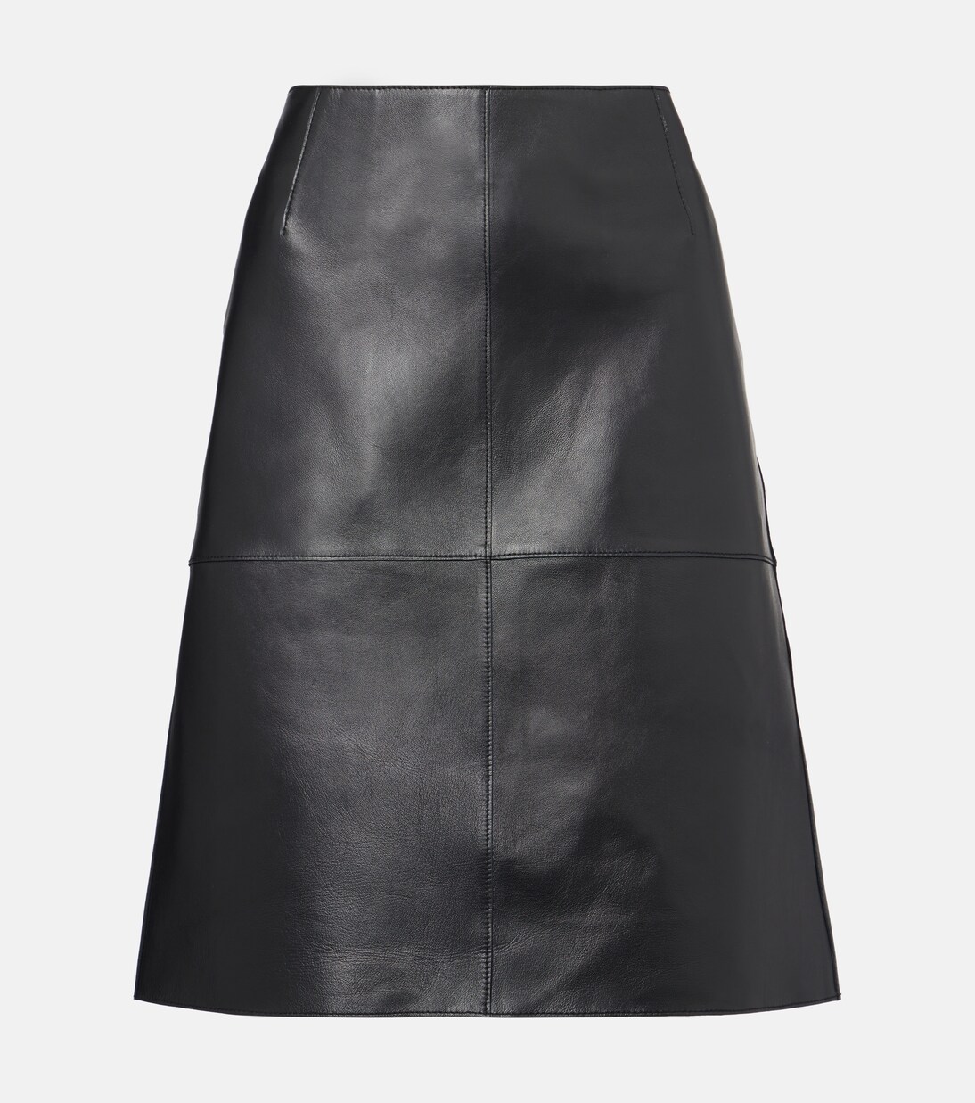 Midirock aus Leder | Toteme