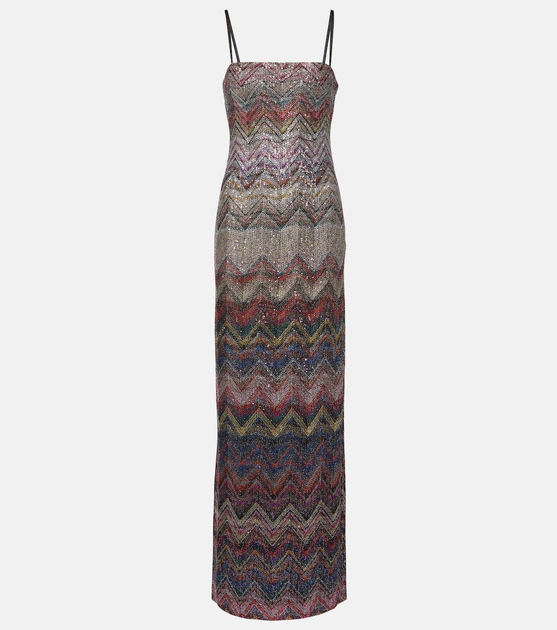 Zig Zag embellished maxi dress | Missoni