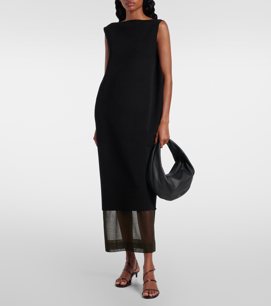 Olivia Medium leather shoulder bag | Khaite