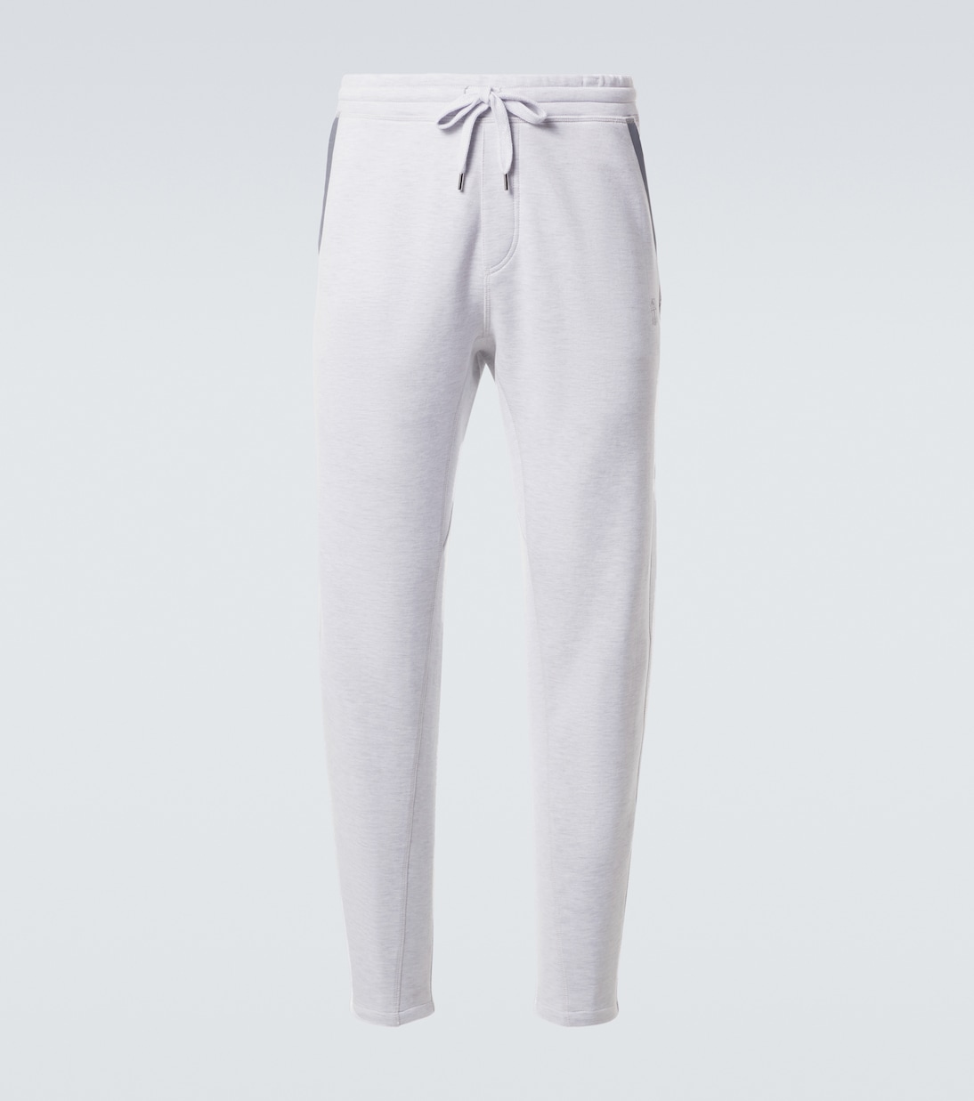 Cotton-blend jersey sweatpants | Brunello Cucinelli