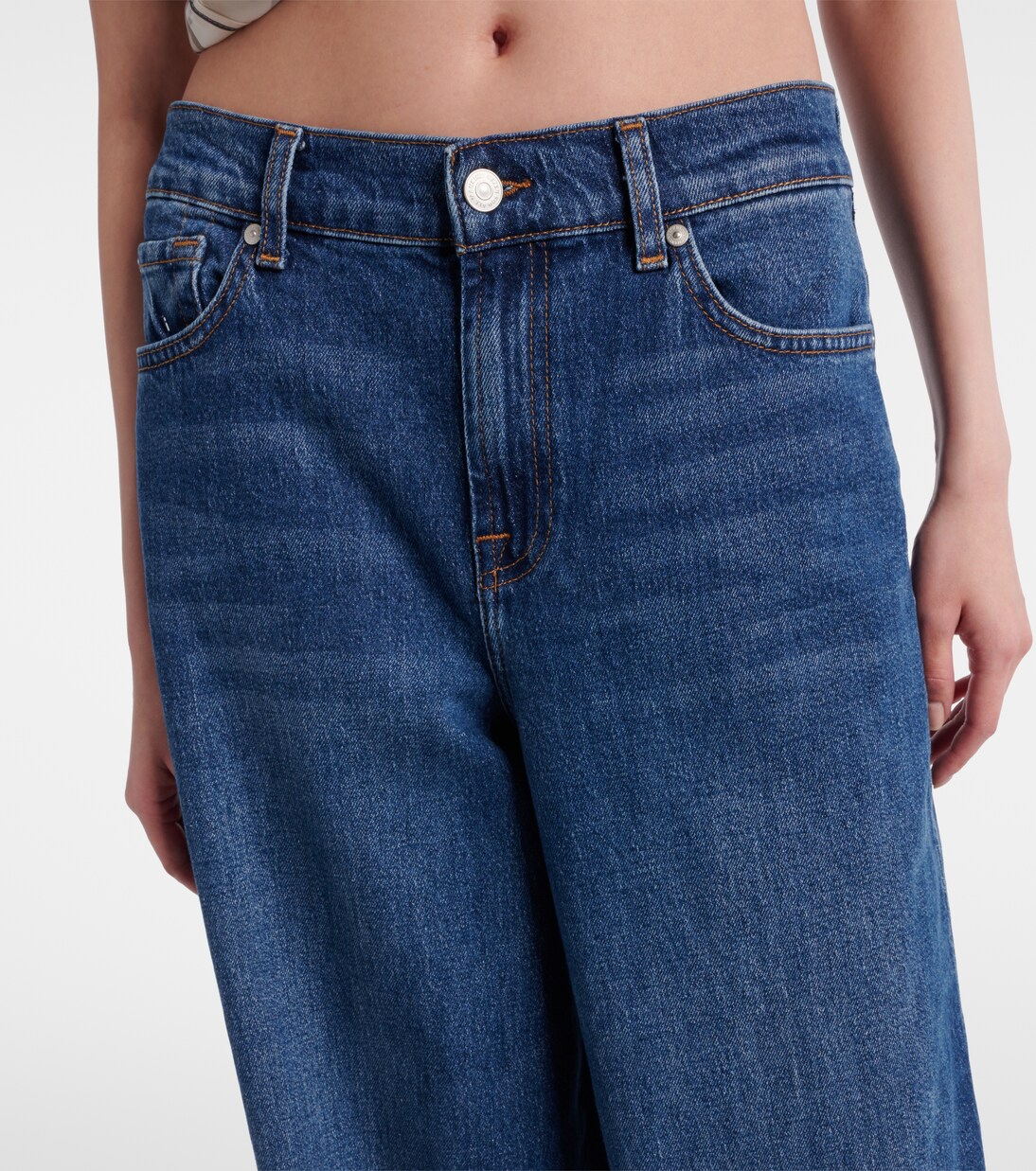 Marie wide-leg jeans | 7 For All Mankind