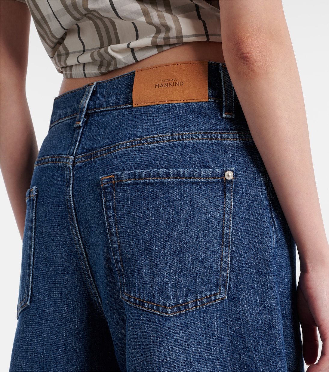 Marie wide-leg jeans | 7 For All Mankind