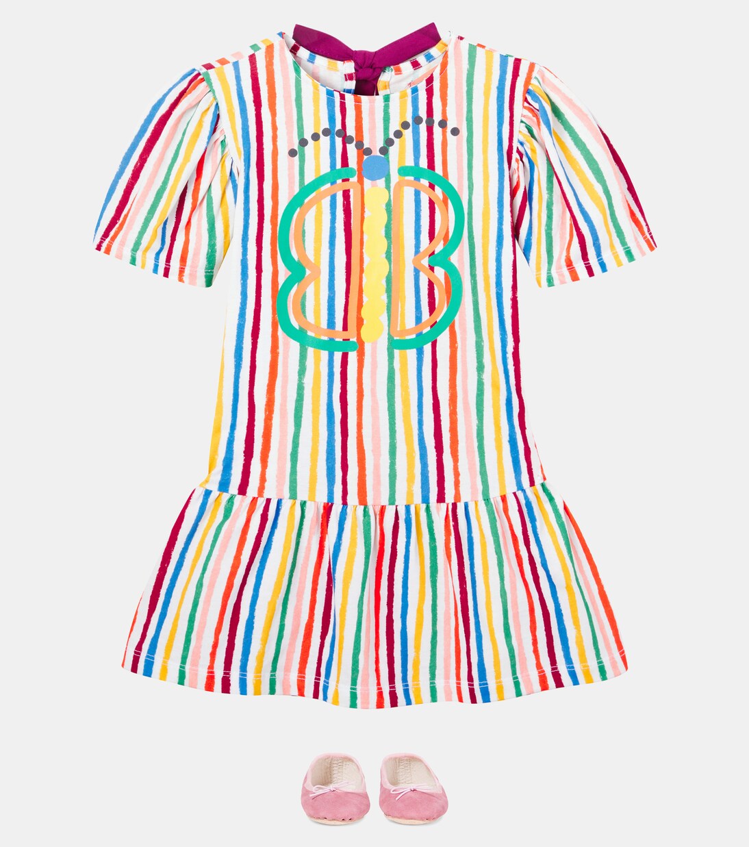 Malha Risquiris Silk Borbo cotton dress | Fábula