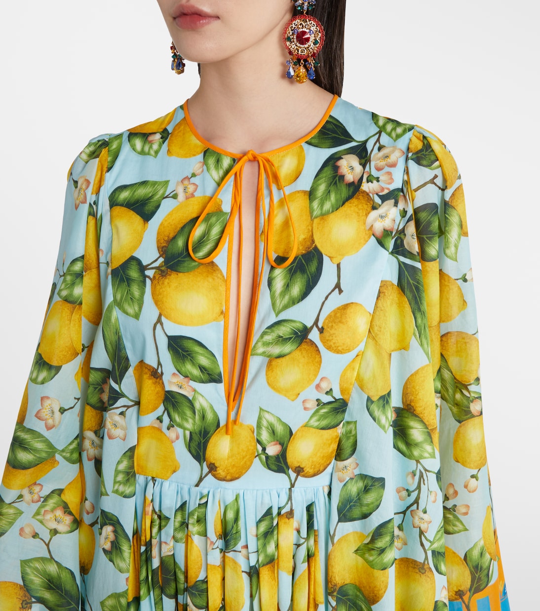 Kaftan Taormina aus Baumwolle | Dolce&Gabbana