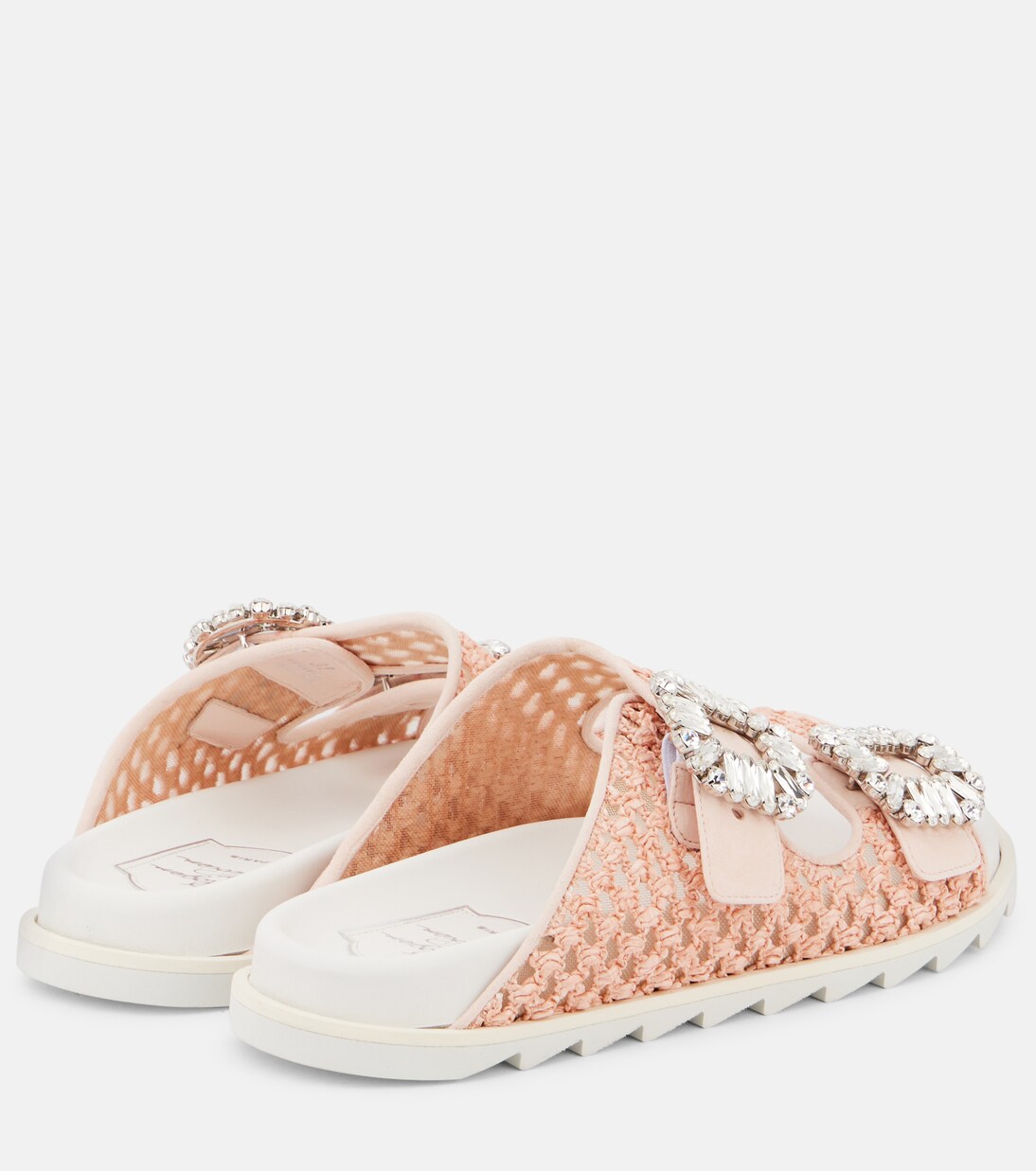 Sandalen Slidy Viv mit Kristallen | Roger Vivier