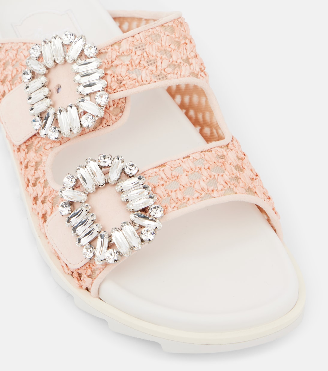 Sandalen Slidy Viv mit Kristallen | Roger Vivier