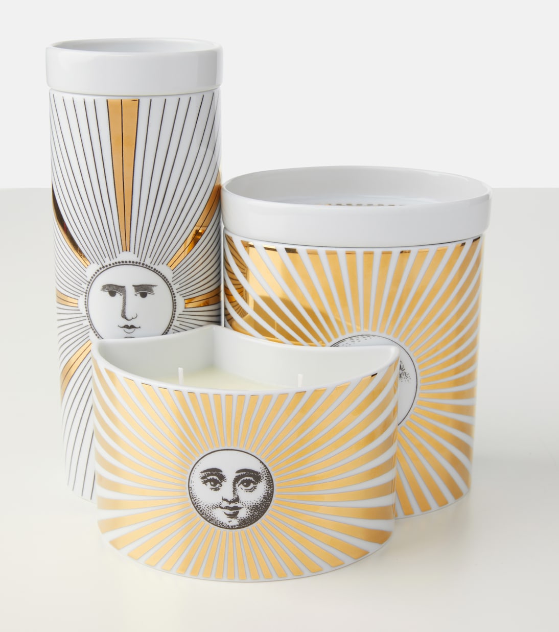 Nel Mentre set of 3 scented candles | Fornasetti