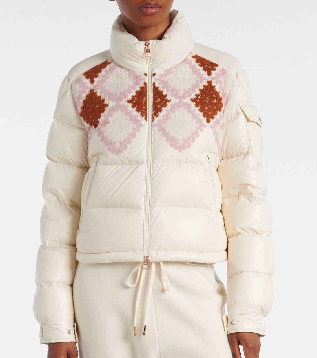 Megara embroidered down jacket | Moncler