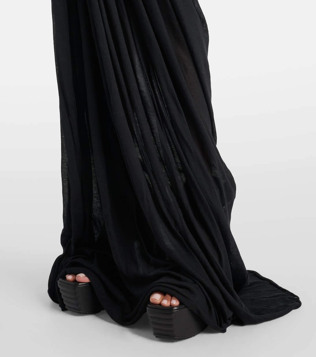 Robe bustier longue Radiance en coton | Rick Owens