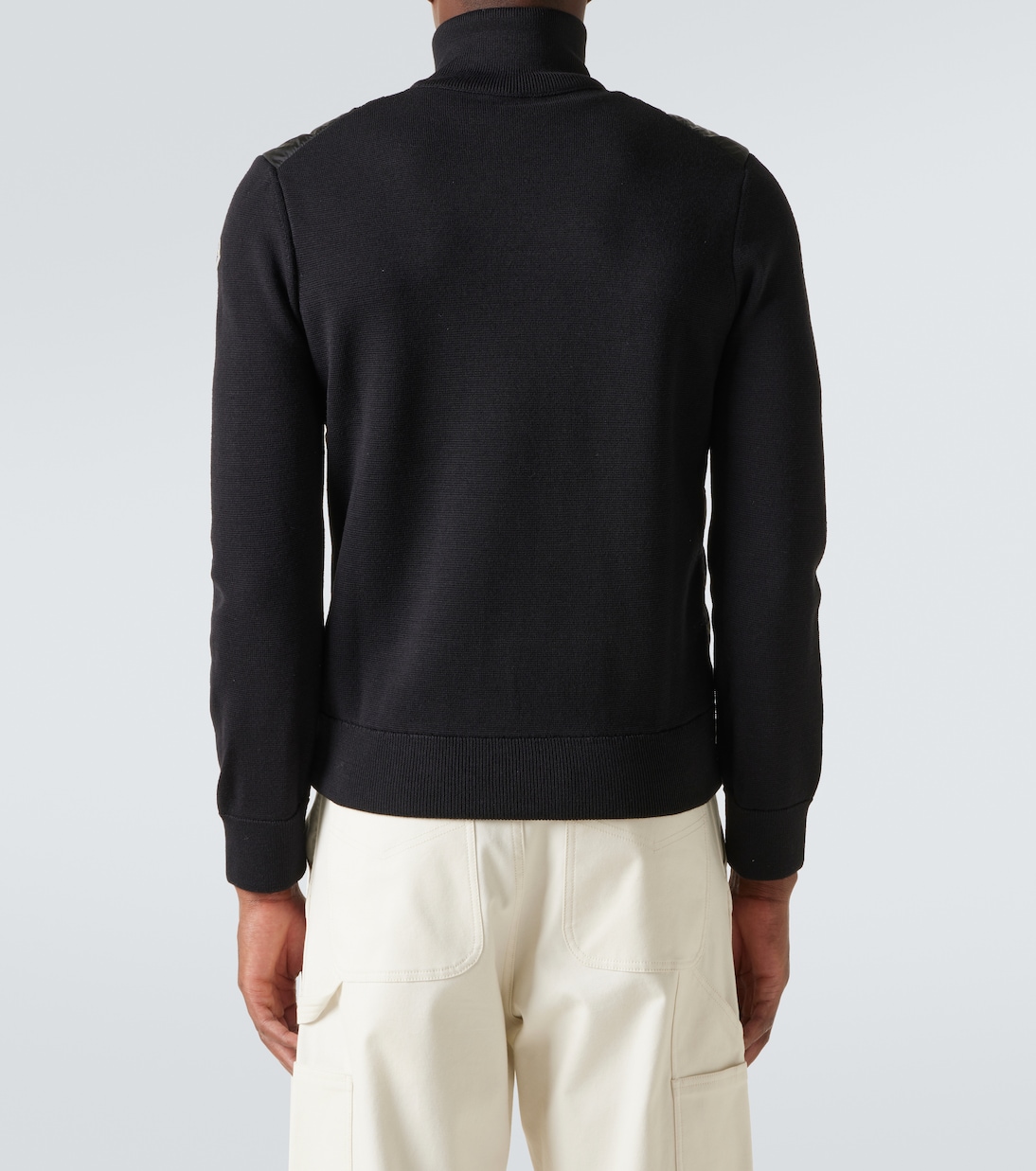 Maglia down-paneled wool-blend jacket | Moncler
