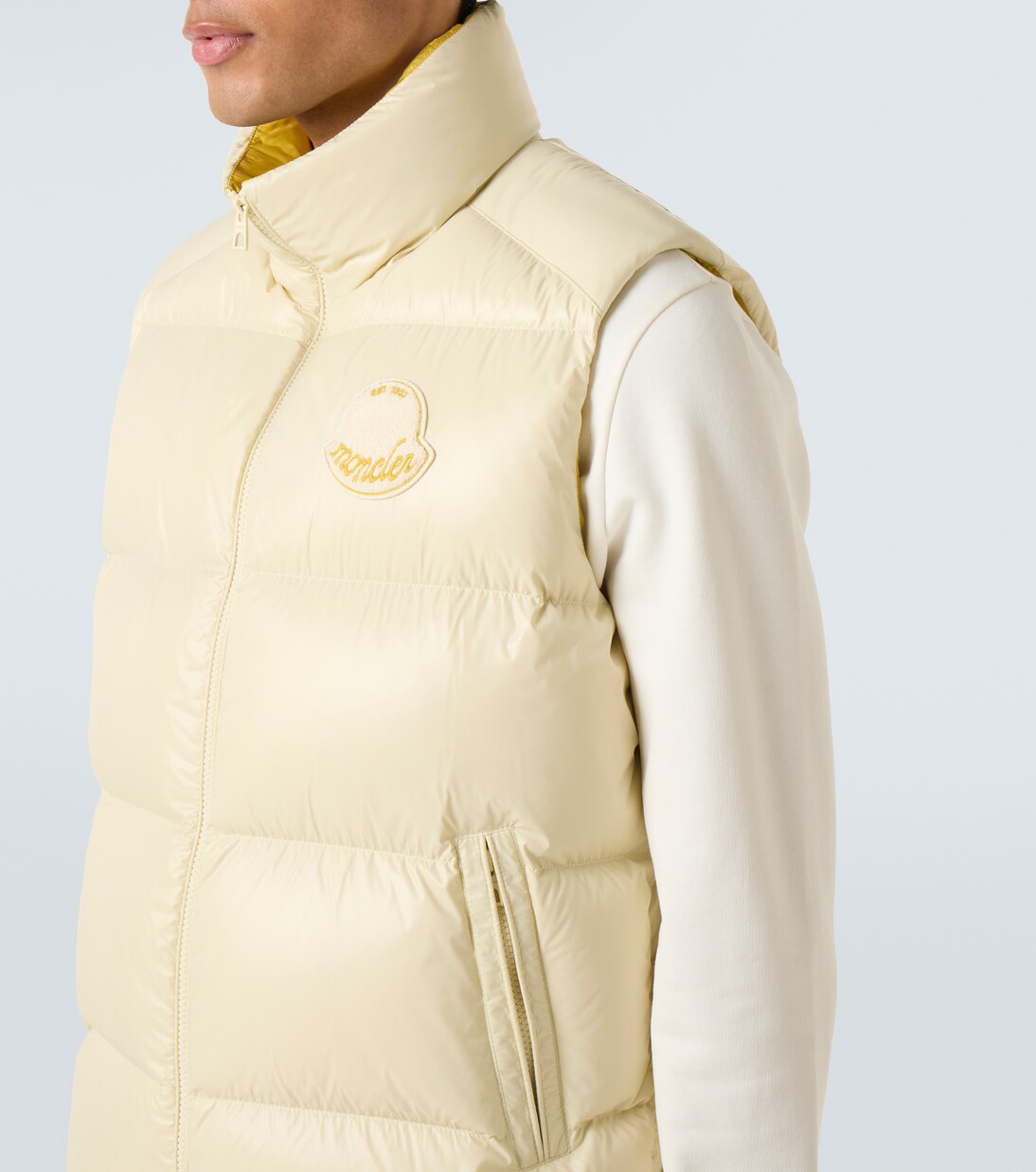 Lipsi logo down vest | Moncler