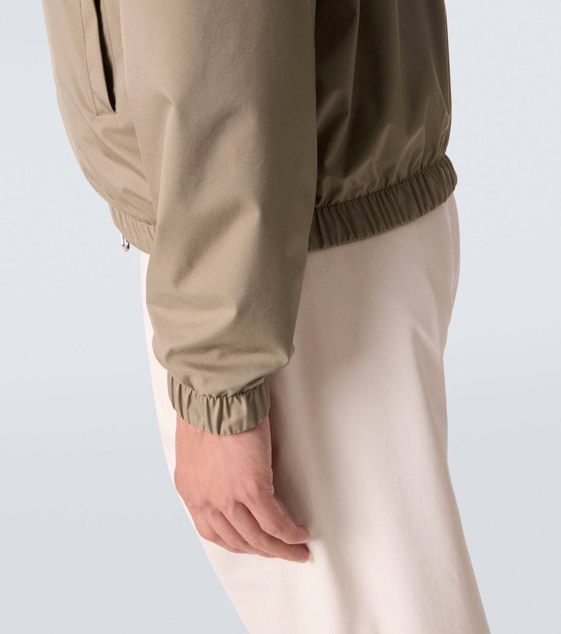 Reversible cashmere-trimmed bomber jacket | Loro Piana