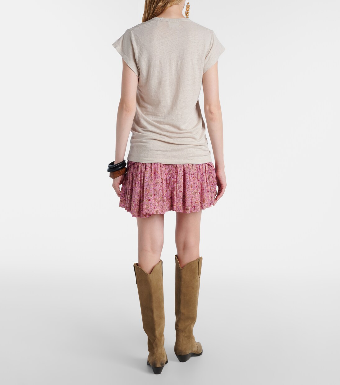 T-Shirt aus Leinen | Marant Etoile