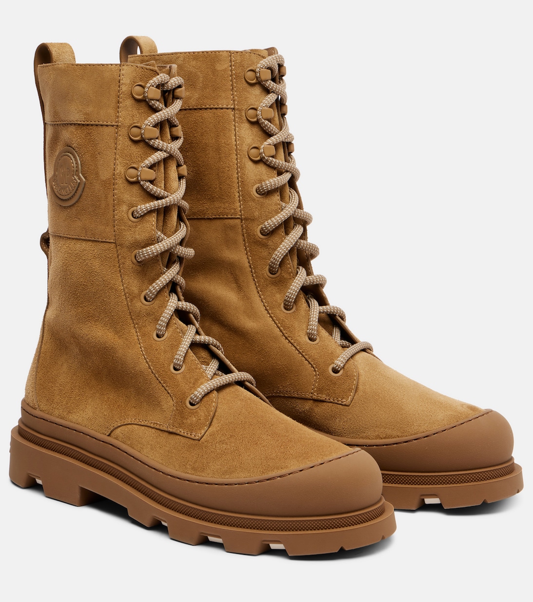 Vera suede combat boots | Moncler