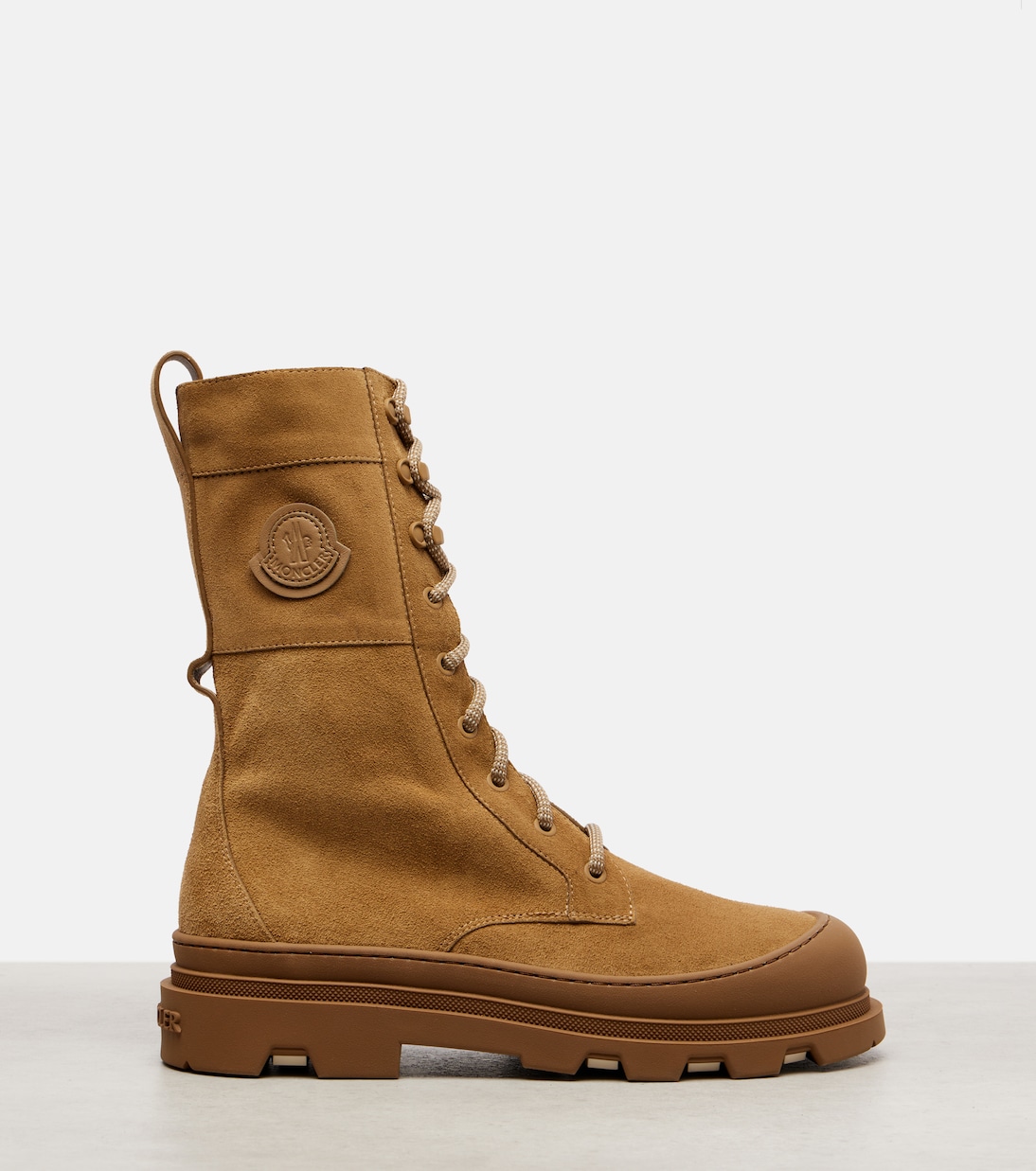 Vera suede combat boots | Moncler