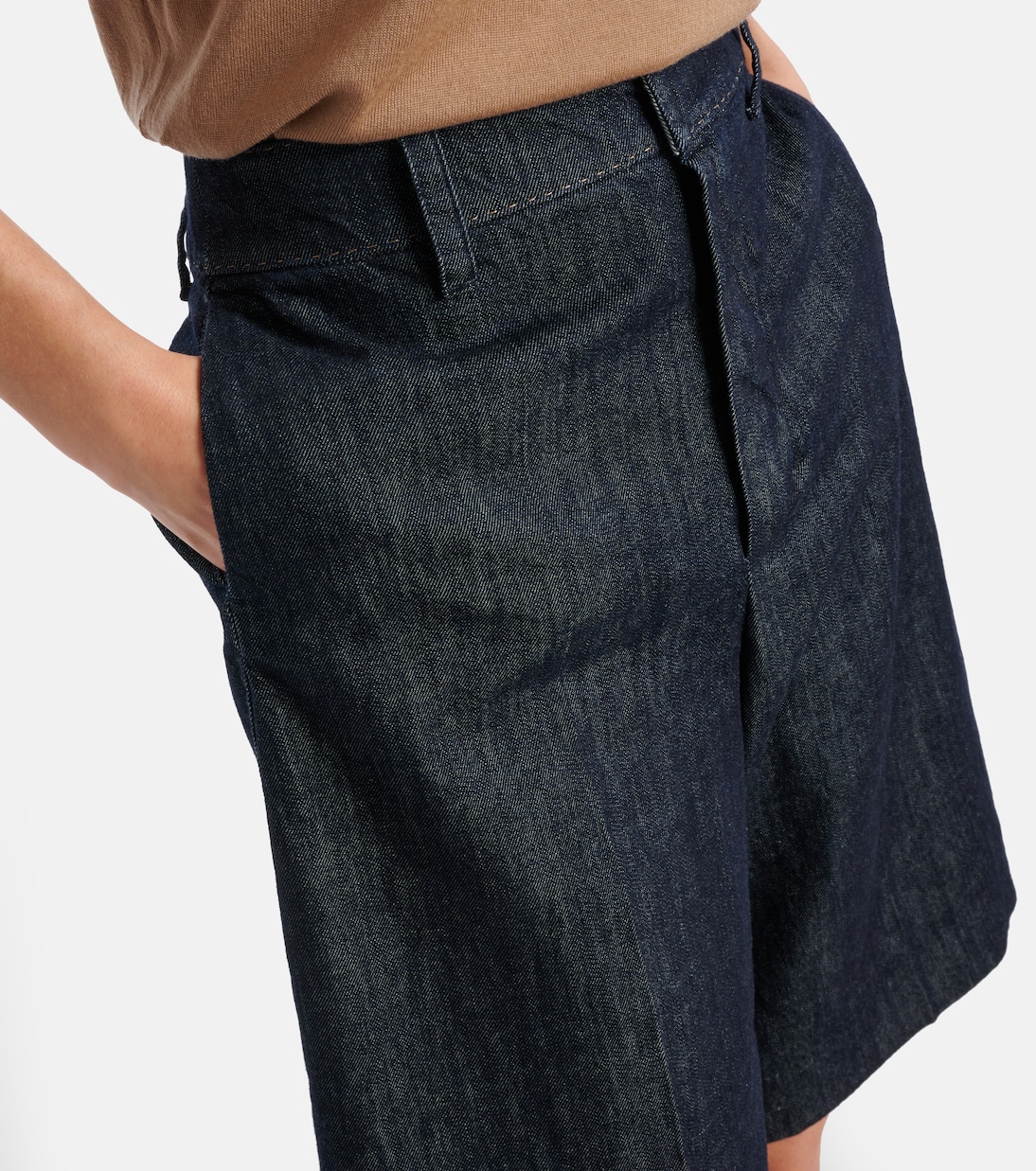 Frank denim Bermuda shorts | 'S Max Mara