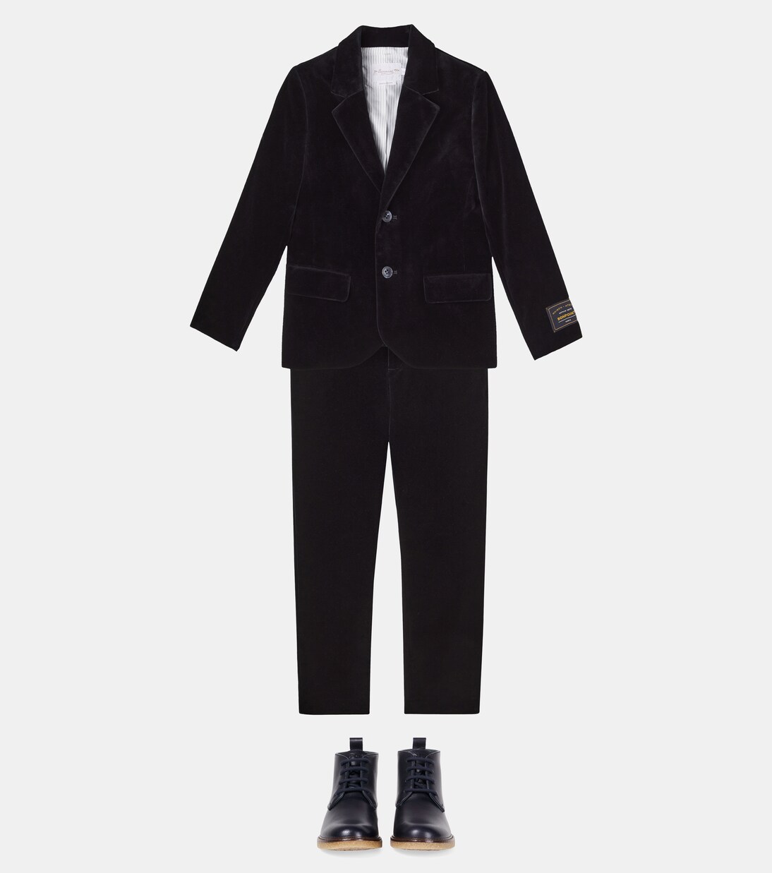 Timote cotton velvet pants | Bonpoint