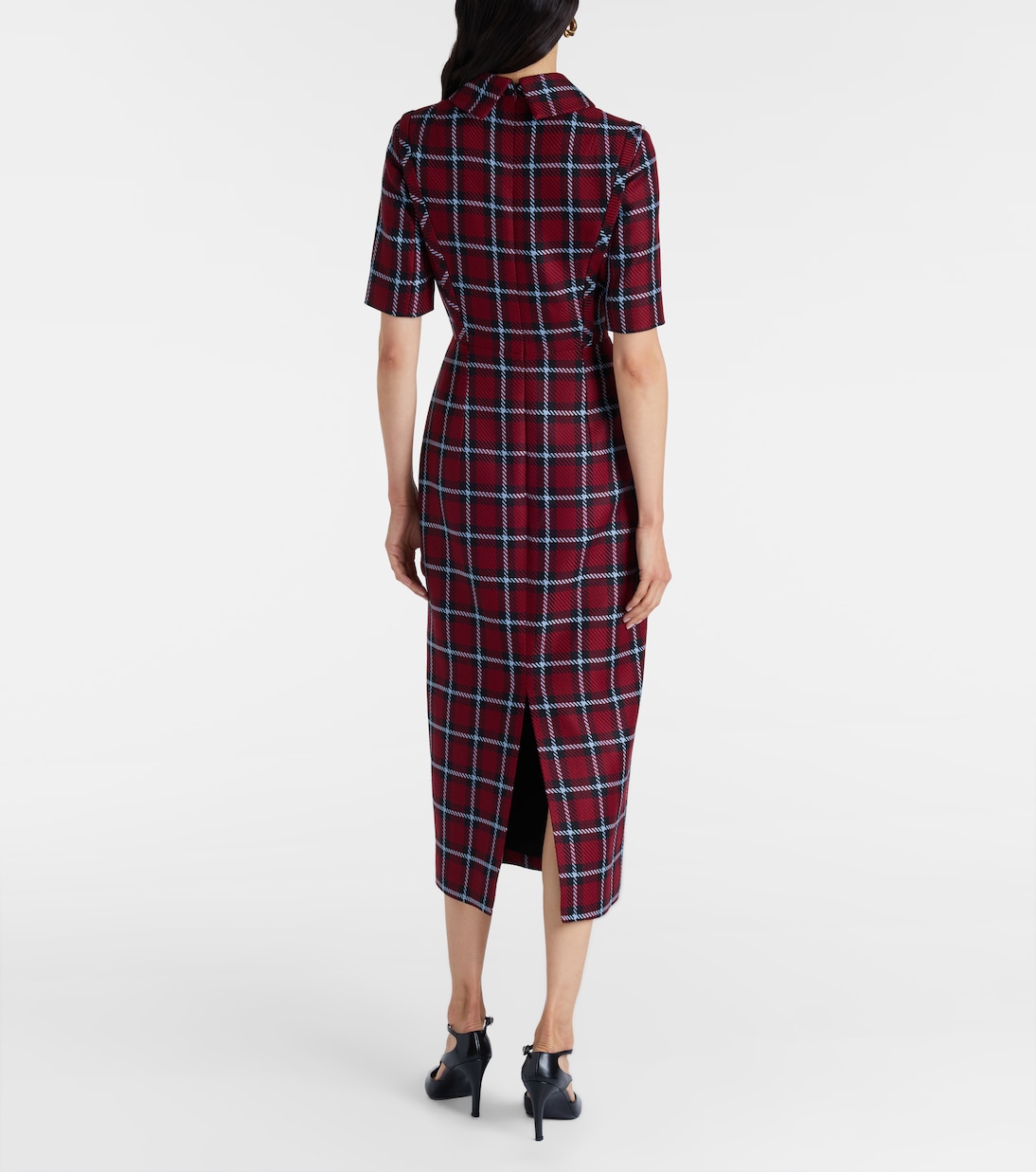 Midikleid Valletta aus einem Wollgemisch | Emilia Wickstead