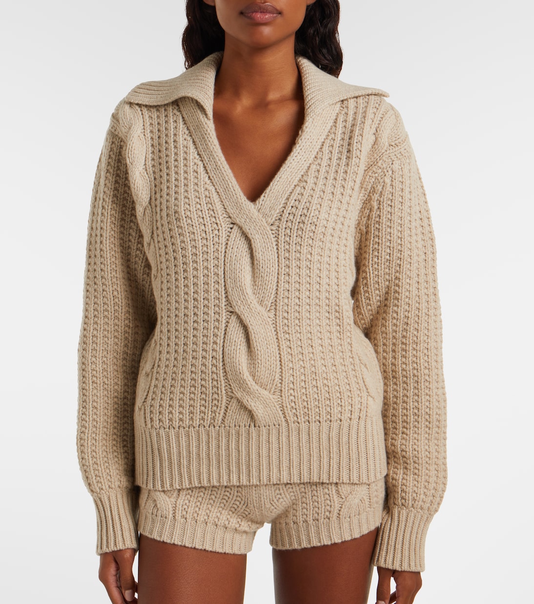 Pullover in cashmere a trecce | Magda Butrym