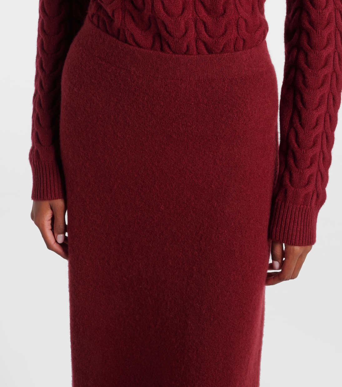 Falda larga Dorina en mezcla de cachemir | Max Mara