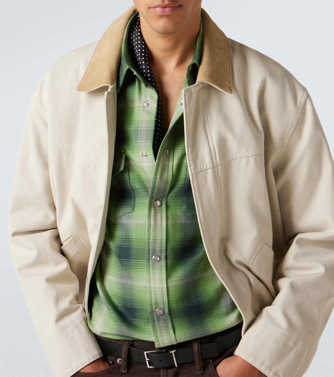 Checked cotton shirt | Tom Ford