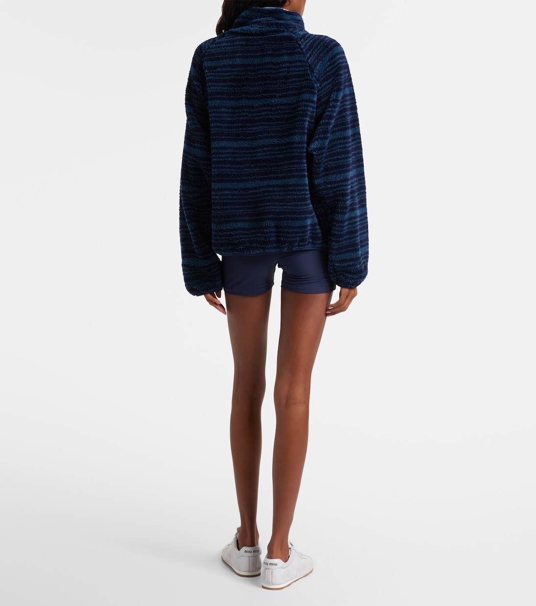 Harlow fleece half-zip sweatshirt | The Upside